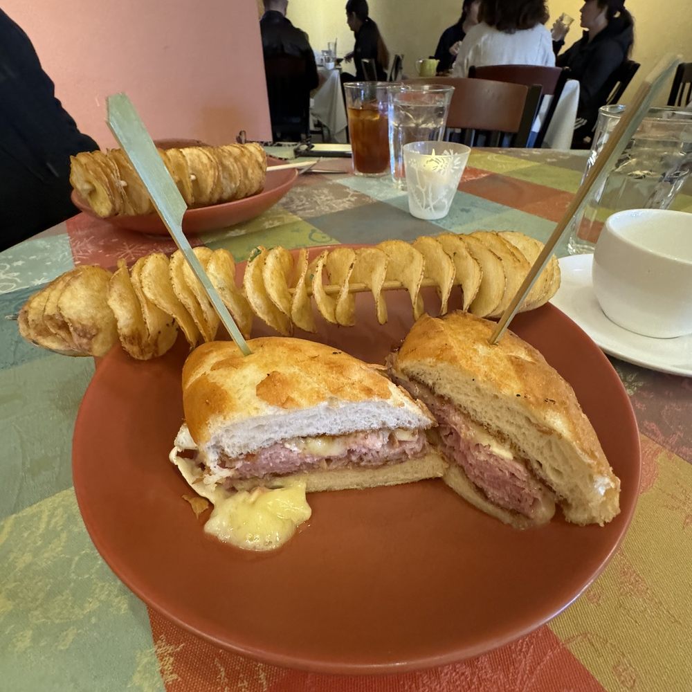 The Turtle Restaurant - Hot Ham and Brie with Fig - Comfort Food Near Me - Brownwood, Texas