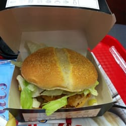 Burger King - Caesar chicken burger