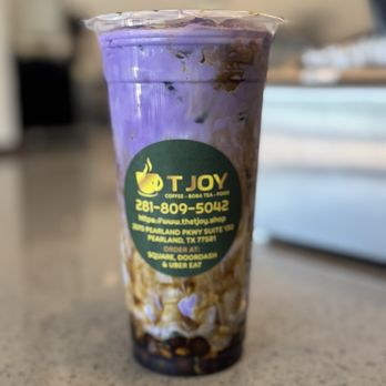 T'JOY Coffee & Teahouse - I ordered the Ube crème brûlée since they've opened this has been my go to drink it's always so good !! - Vietnamese Near Me - Pearland, Texas T'JOY Coffee & Teahouse - I ordered the Ube crème brûlée since they've opened this has been my go to drink it's always so good !! - Vietnamese Near Me - Pearland, Texas