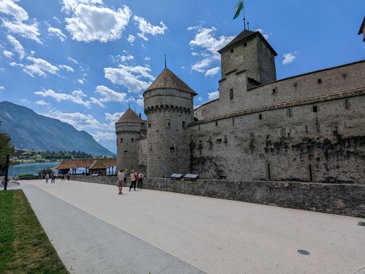 Chillon Castle by null