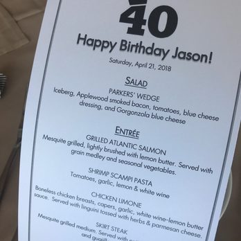 Parkers' Lighthouse - After they corrected the date -- the way it should have been. - Seafood Near Me - Long Beach, California Parkers' Lighthouse - After they corrected the date -- the way it should have been. - Seafood Near Me - Long Beach, California