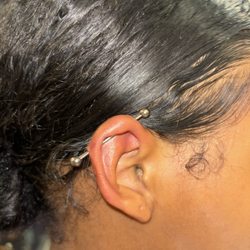 The Lucky 7 Tattoo Studio - Industrial piercing