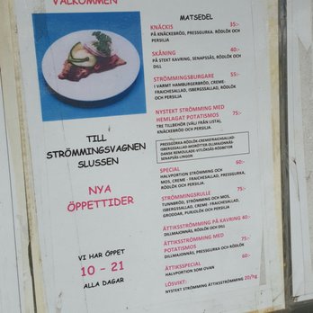 Strömmingsvagnen - Swedish menu, Open 10am-9pm - Seafood Near Me - Stockholm, Alberta
