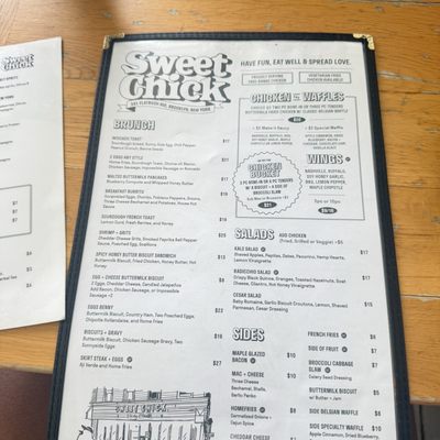 Menu photo 1 Sweet Chick Brooklyn, NY