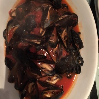 Dinamo - Squid ink fettuccine with mussels in red sauce - Seafood Near Me - Richmond, Virginia