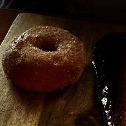 Brioche Donut with Blueberry Jam