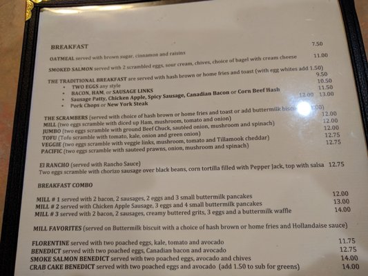 Menu photo 6 The Coffee Mill & Bakery Oakland, CA Menu photo 6 The Coffee Mill & Bakery Oakland, CA