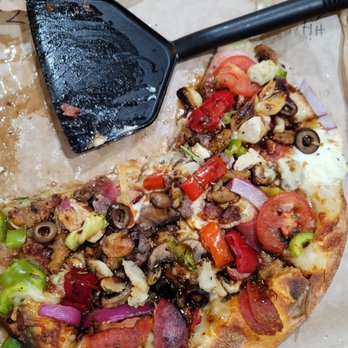MOD Pizza - My creation. 2 slices in the microwave... - Pizza Near Me - West Sacramento, California MOD Pizza - My creation. 2 slices in the microwave... - Pizza Near Me - West Sacramento, California