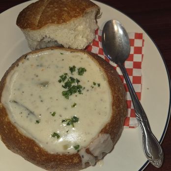 Nick's Lighthouse - Clam chowder bread bowl - Seafood Near Me - San Francisco, California Nick's Lighthouse - Clam chowder bread bowl - Seafood Near Me - San Francisco, California