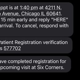 Clearly here it says appointment.  Yet, the dude working there says it's just your reservation in line.