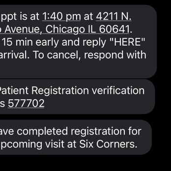 Physicians Immediate Care - Clearly here it says appointment.  Yet, the dude working there says it's just your reservation in line. - Urgent Care Near Me - Chicago, Illinois