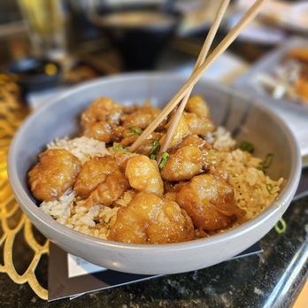P.F. Chang's - CRISPY HONEY SHRIMP(Lightly battered, tangy honey sauce, green onion). (I mean no disrespect and excuse my manner regarding chopsticks) . - Chinese Near Me - Long Beach, California P.F. Chang's - CRISPY HONEY SHRIMP(Lightly battered, tangy honey sauce, green onion). (I mean no disrespect and excuse my manner regarding chopsticks) . - Chinese Near Me - Long Beach, California
