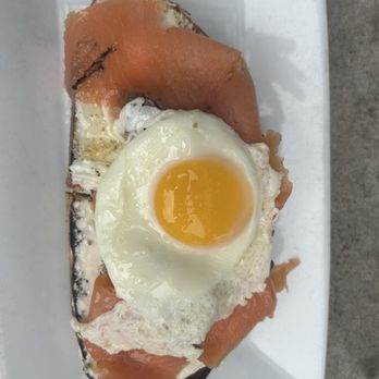 Toasted Gastrobrunch - Salmon toast w no onions or capers - Breakfast & Brunch Near Me - Oceanside, California