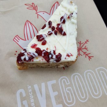 Starbucks - Cranberry Bliss Bar, one of my favorite seasonal desserts. - Coffee & Tea Near Me - Aurora, Ohio Starbucks - Cranberry Bliss Bar, one of my favorite seasonal desserts. - Coffee & Tea Near Me - Aurora, Ohio