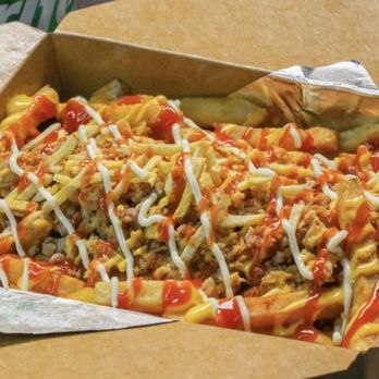 Tripleta Pollo Loky - Papas Loky
Crazy Fries - Food Trucks Near Me Tripleta Pollo Loky - Papas Loky
Crazy Fries - Food Trucks Near Me