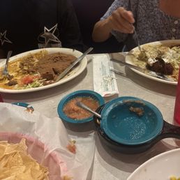 Cheese enchiladas