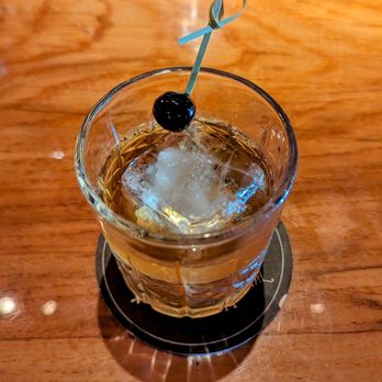 Revival - Best old fashioned I have tasted. Brown butter fat washed rum old fashioned with banana liquor and walnut bitters - Cocktail Bars Near Me - Lakeland, Florida Revival - Best old fashioned I have tasted. Brown butter fat washed rum old fashioned with banana liquor and walnut bitters - Cocktail Bars Near Me - Lakeland, Florida