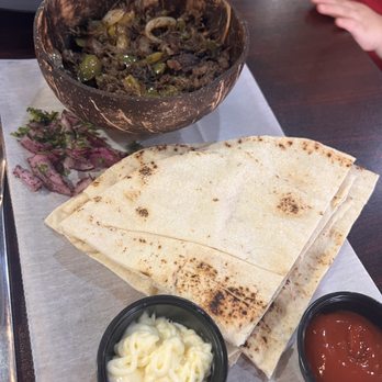 Ya Habibi Slice & Spice - lamb philly with pita bread - Pizza Near Me - Jacksonville, Florida Ya Habibi Slice & Spice - lamb philly with pita bread - Pizza Near Me - Jacksonville, Florida