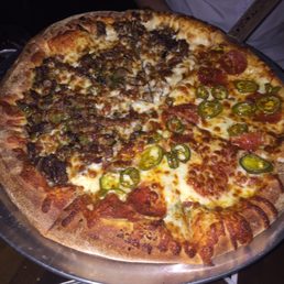 Little Vic's Spicy Pesto Pepperoni Pizza