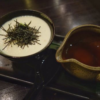 Kinjiro - Homemade Cold Tofu with Chilled Dashi 自家製絹ごし豆腐 - Izakaya Near Me - Los Angeles, California