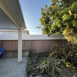 Extended fencing.