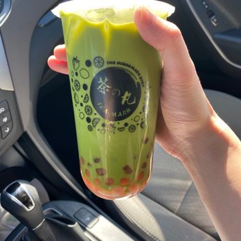 Tea Maru - Matcha tea with oat milk snd strawberry boba - Bubble Tea Near Me - San Gabriel, California Tea Maru - Matcha tea with oat milk snd strawberry boba - Bubble Tea Near Me - San Gabriel, California