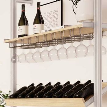 Modern Shelving - Wine glass storage as show on their site - Interior Design Near Me - San Clemente, California Modern Shelving - Wine glass storage as show on their site - Interior Design Near Me - San Clemente, California