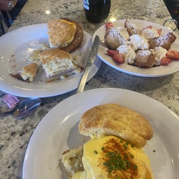 Vicious Biscuit - The Crab Benny Biscuit and beignets. Absolutely delicious. Strongly recommend. - Coffee & Tea Near Me - Mount Pleasant, South Carolina Vicious Biscuit - The Crab Benny Biscuit and beignets. Absolutely delicious. Strongly recommend. - Coffee & Tea Near Me - Mount Pleasant, South Carolina
