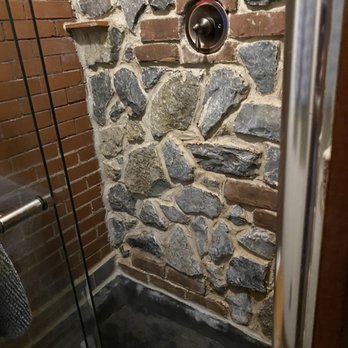 Triple Creek Lodge - Photo of one of the showers. - Hotels Near Me - Millheim, Pennsylvania Triple Creek Lodge - Photo of one of the showers. - Hotels Near Me - Millheim, Pennsylvania