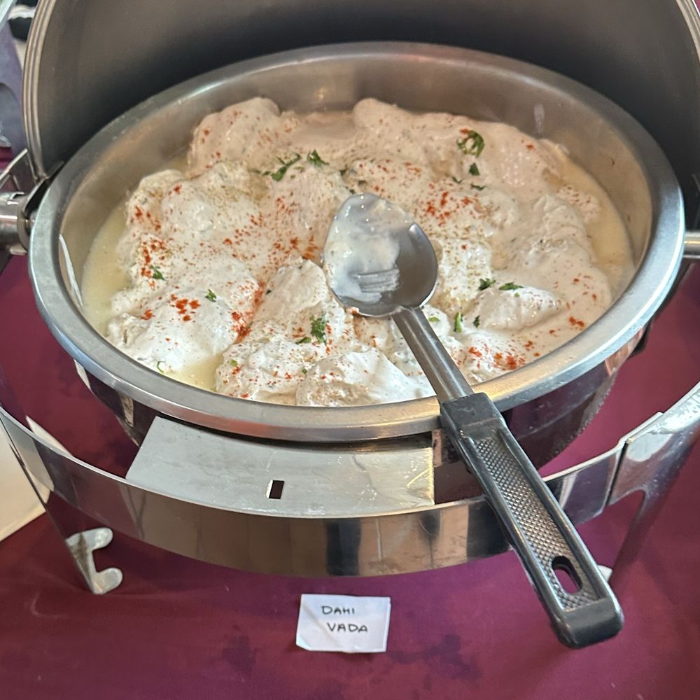 Bombay Bistro - Dahi Vada - a cold dish. - Indian Near Me - Rockville, Maryland