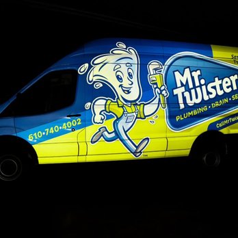 Mr Twister Plumbing - Van at night - Plumbing Near Me - Hellertown, Pennsylvania Mr Twister Plumbing - Van at night - Plumbing Near Me - Hellertown, Pennsylvania