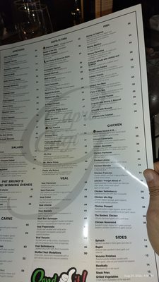 Menu photo 1 Capri Ristorante Burr Ridge, IL Menu photo 1 Capri Ristorante Burr Ridge, IL