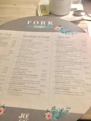 Menu photo 2 Fork San Luis Potosí, SLP