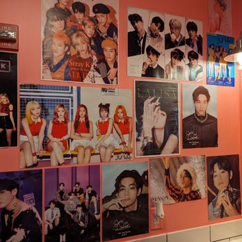 Boba Bare Craft Tea - Lots of Kpop posters in the bathroom - Bubble Tea Near Me - Brighton, Michigan Boba Bare Craft Tea - Lots of Kpop posters in the bathroom - Bubble Tea Near Me - Brighton, Michigan