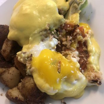 Beach Cafe - Lobster Benedict on the inside - Burgers Near Me - Las Vegas, Nevada