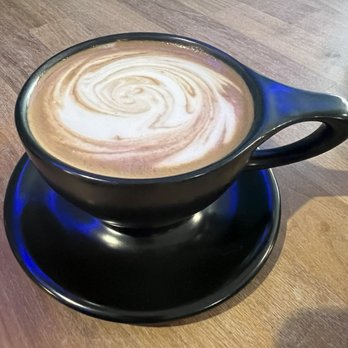 Contra Costa Coffee - Mocha with sesame milk - Coffee & Tea Near Me - Walnut Creek, California