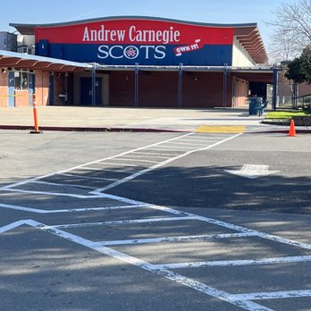 Andrew Carnegie Middle School - Front area of the school - Middle Schools & High Schools Near Me - Orangevale, California Andrew Carnegie Middle School - Front area of the school - Middle Schools & High Schools Near Me - Orangevale, California
