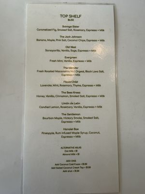 Menu photo 5 Lovesong Coffee San Diego, CA Menu photo 5 Lovesong Coffee San Diego, CA