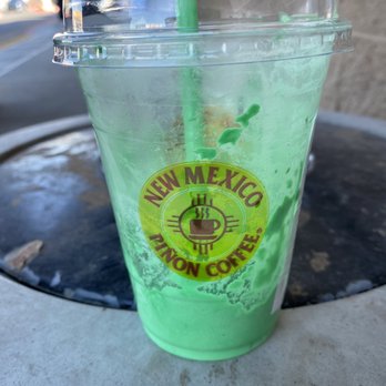 Piñon Coffee House - All gone. So good! Pistachio latte! Yum! - Coffee & Tea Near Me - Albuquerque, New Mexico
