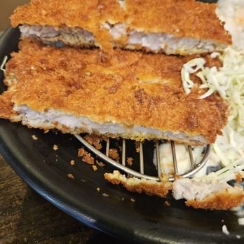 Yigah Restaurant - Fried pork cutlet, very tender. - Korean Near Me - Irvine, California
