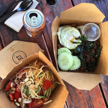 Dee Dee - Papaya salad and Pad Ka pow - Thai Near Me - Austin, Texas