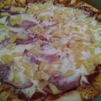 Georgio's Pizza - Hawaiian pizza. 16" $17.25, not bad for great pizza. - Pizza Near Me - East Lansing, Michigan Georgio's Pizza - Hawaiian pizza. 16" $17.25, not bad for great pizza. - Pizza Near Me - East Lansing, Michigan