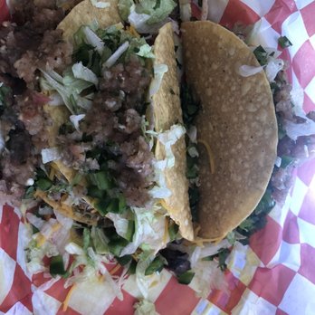 Rock the Guac - Three tacos. Pork beef and chicken - Mexican Near Me - Cocoa Beach, Florida Rock the Guac - Three tacos. Pork beef and chicken - Mexican Near Me - Cocoa Beach, Florida