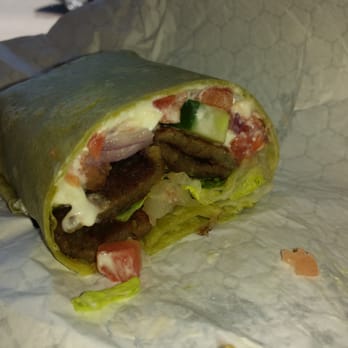 Wrapture - Half of a Gyro wrap in a Spinach shell - Wraps Near Me - Beverly, Massachusetts
