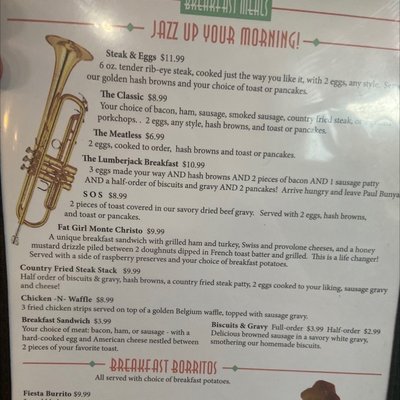 Menu photo 8 The Vintage Cafe Frankfort, IN