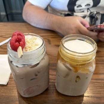 Another Broken Egg Cafe - Salted Caramel Cold Brew White Chocolate Raspberry cold brew - Breakfast & Brunch Near Me - New Orleans, Louisiana