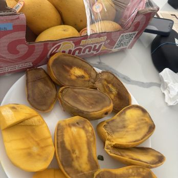 H Mart - Irvine Northpark - Started cutting them and as you can see, they were rotten. - Grocery Near Me - Irvine, California