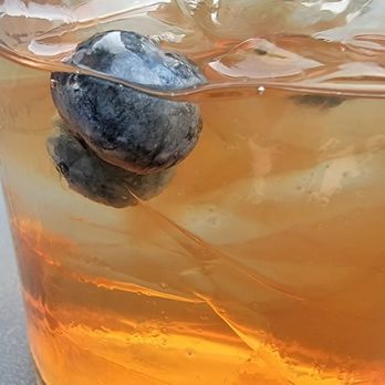 Owamni - Blueberry , pine needle lemonade - a must - New American Near Me - Minneapolis, Minnesota