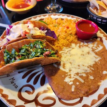 La Mesa Mexican Restaurant - Al Pastor and Tilapia tacos - Mexican Near Me - Omaha, Nebraska