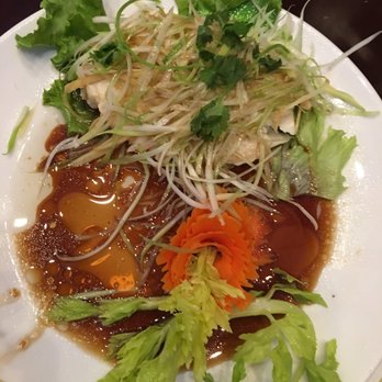 Ginger Café - Steamed Chilean Sea Bass with Ginger and Scallions - Chinese Near Me - Sunnyvale, California Ginger Café - Steamed Chilean Sea Bass with Ginger and Scallions - Chinese Near Me - Sunnyvale, California